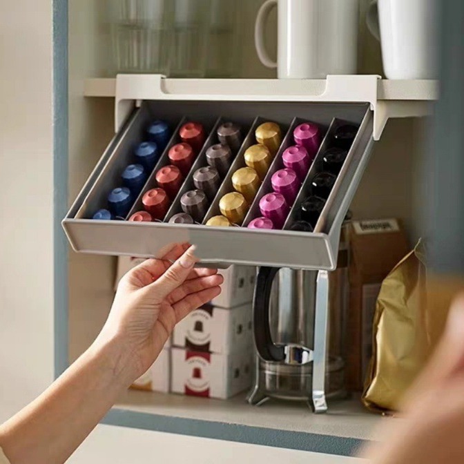 Coffee Tea Essentials - Support pour capsules de café, boîte