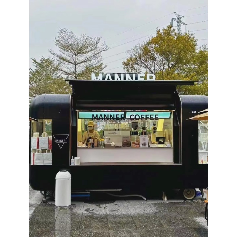 Coffee Tea Boba - Camion de restauration mobile avec cuisine
