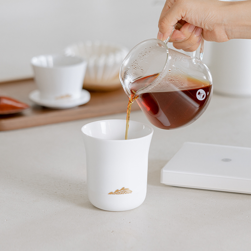 Coffee Tea Games - TIMEMORE-Tasse à café pistolet ante manne,