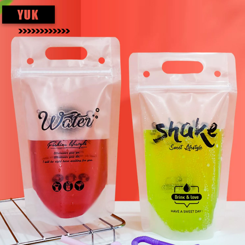 Coffee Tea Milk - Impression personnalisée de sacs d'emballage transparents