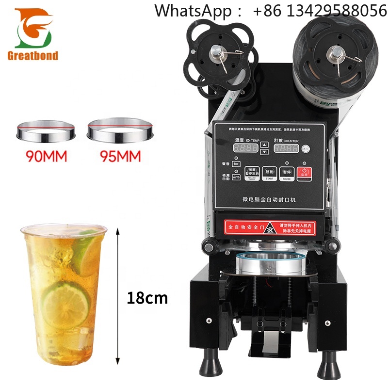 Coffee Tea Boba - Machine de scellage automatique CE pour
