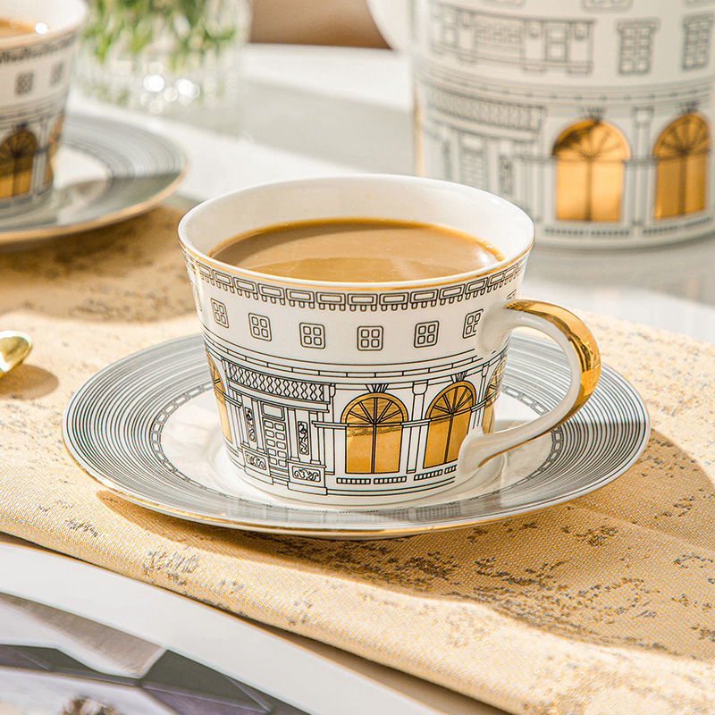 Coffee Tea Games - Tasse architecturale et tasse à café