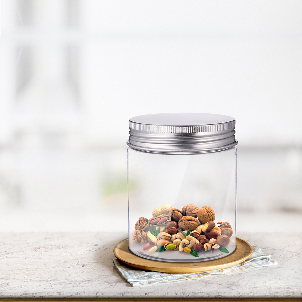 Coffee Tea Jars - 10 pots de stockage alimentaire transparents