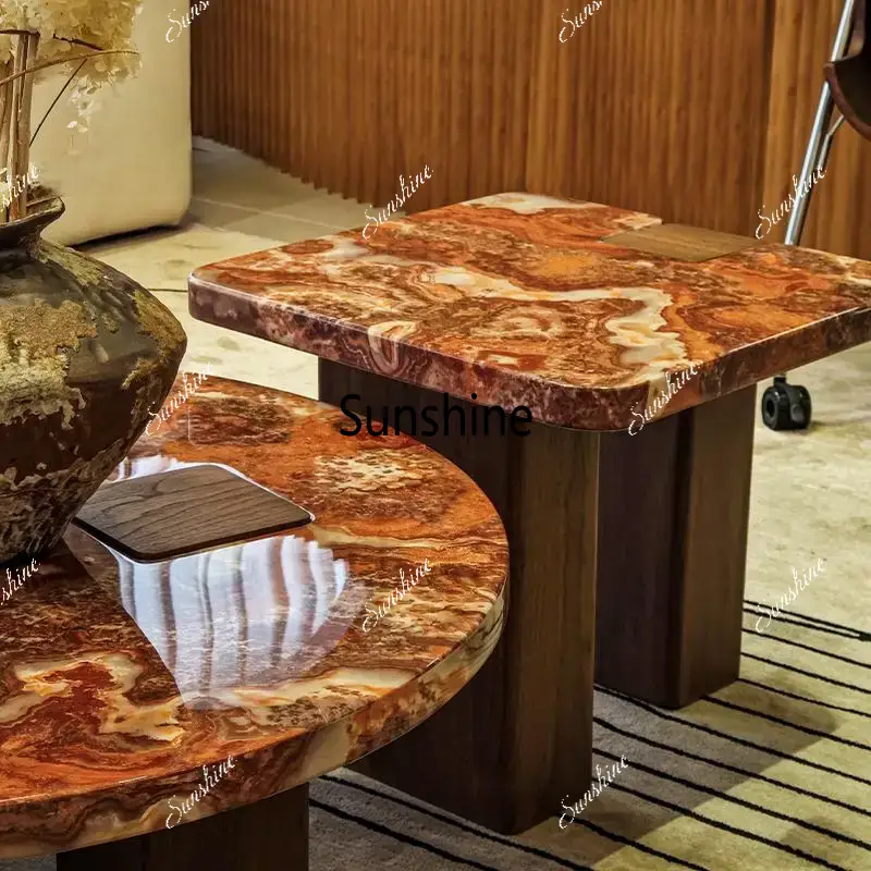 Table basse géométrique en mar - Tea And Coffee Fusion avis et prix