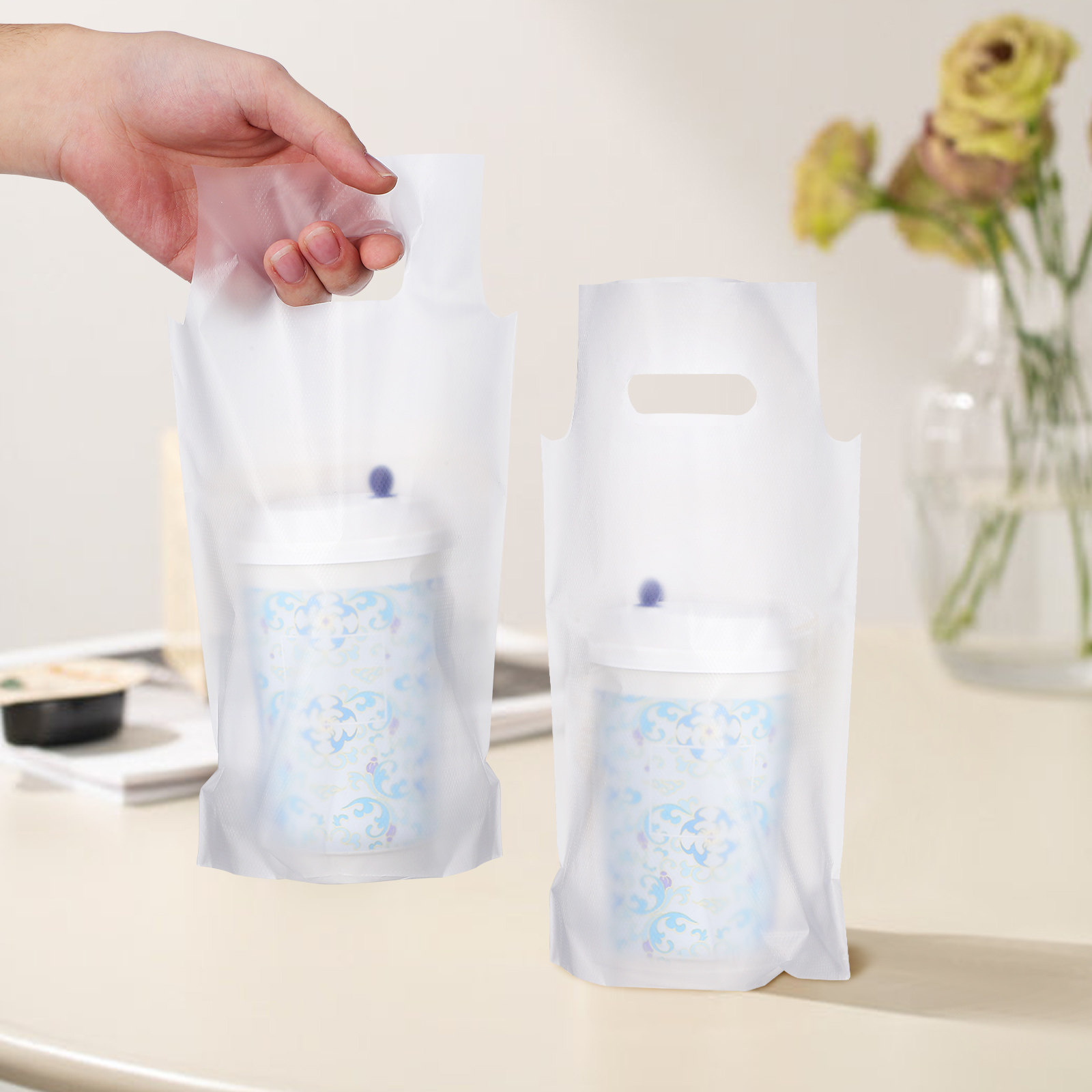 500 sacs à boissons transparen - Coffee Tea Milk avis et prix