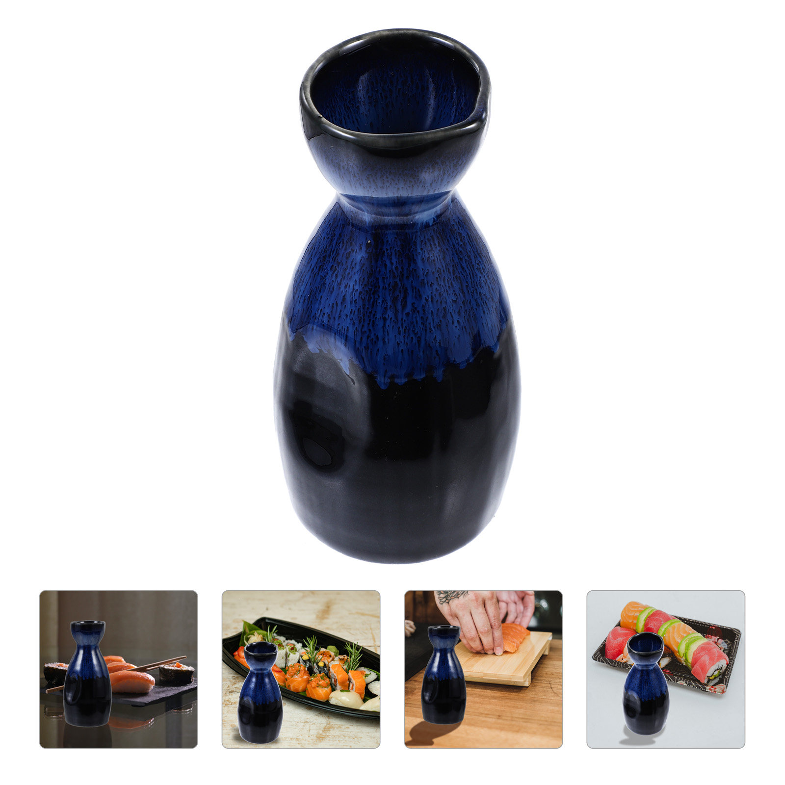 Pot à vin en céramique bleue d - Coffee Tea Jars avis et prix