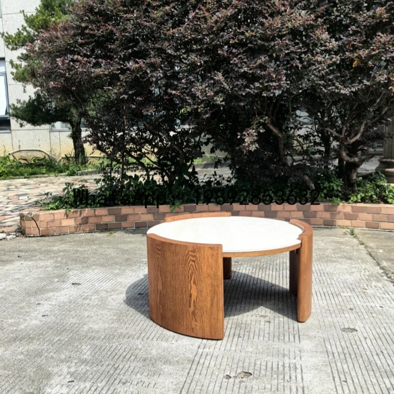 Table basse en bois massif H5. - Coffee & Tea Restaurant avis et prix