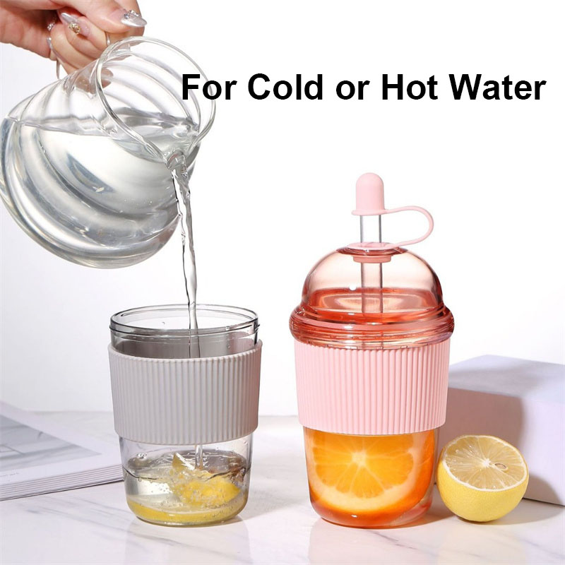 Tasse de paille avec couvercle - Coffee Tea Boba avis et prix