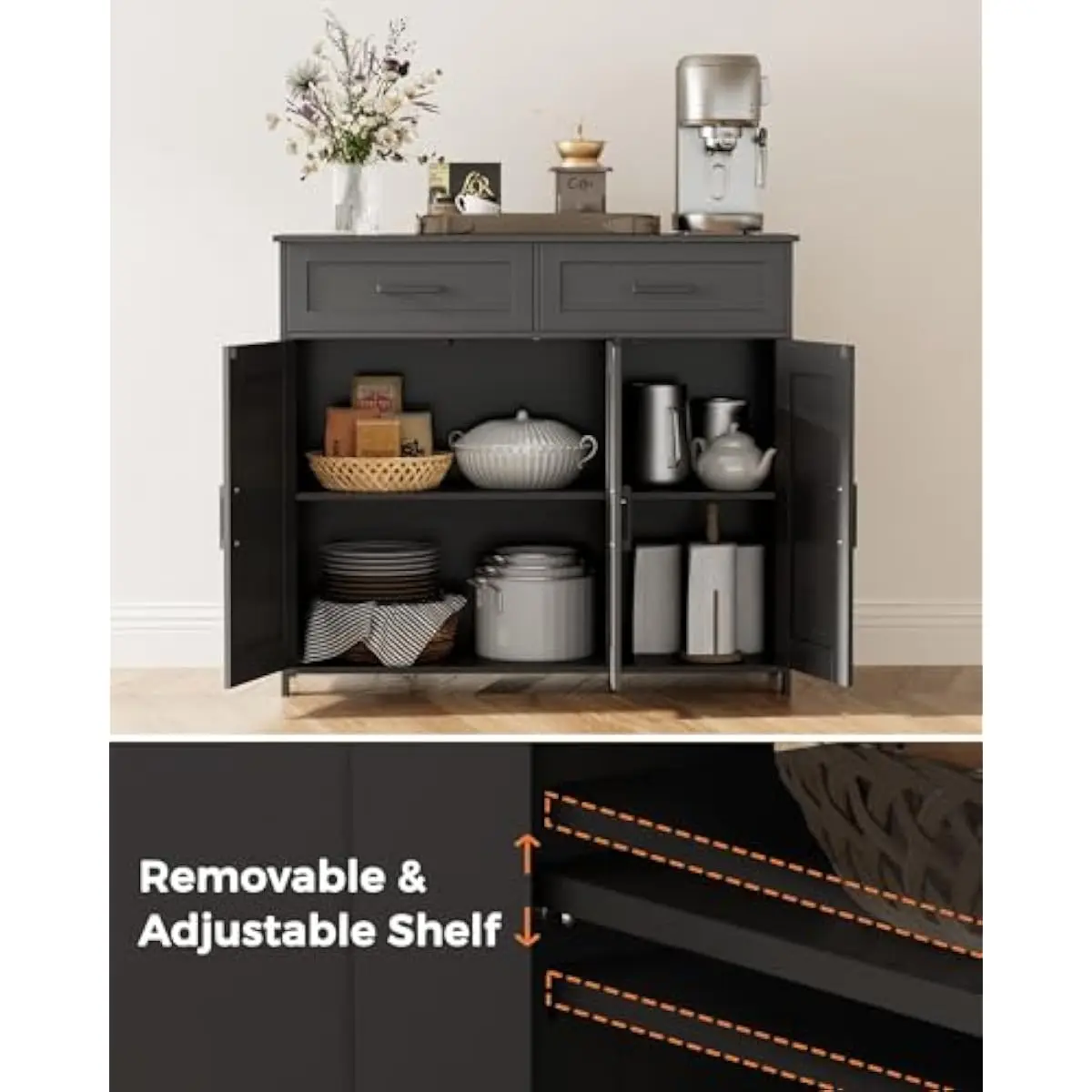 Armoire de rangement pour bar  - Coffee & Tea Restaurant avis et prix