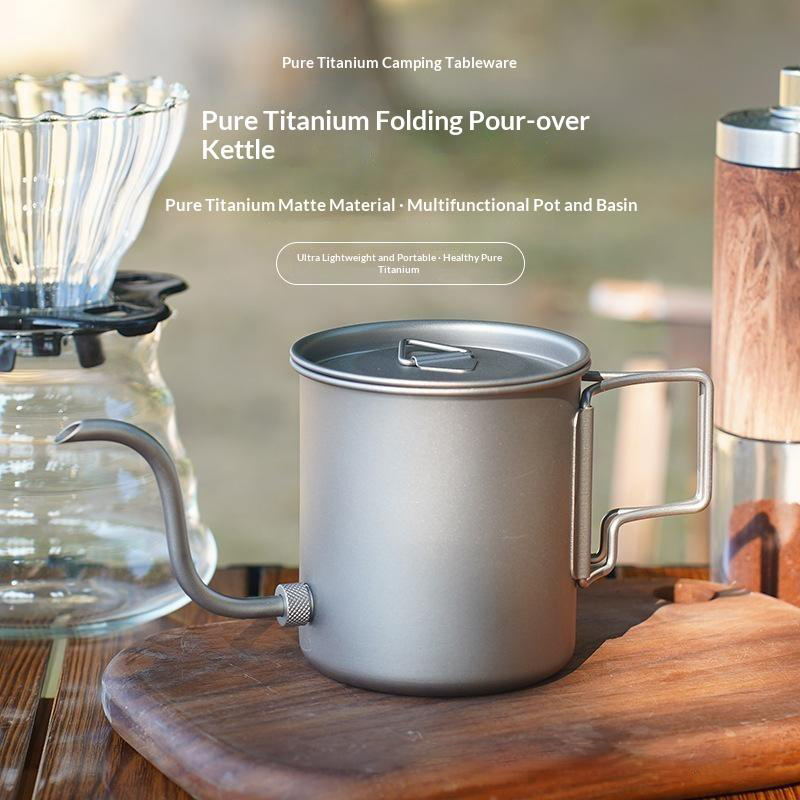 Bouilloire à café en titane pu - Pour Over Kettle avis et prix