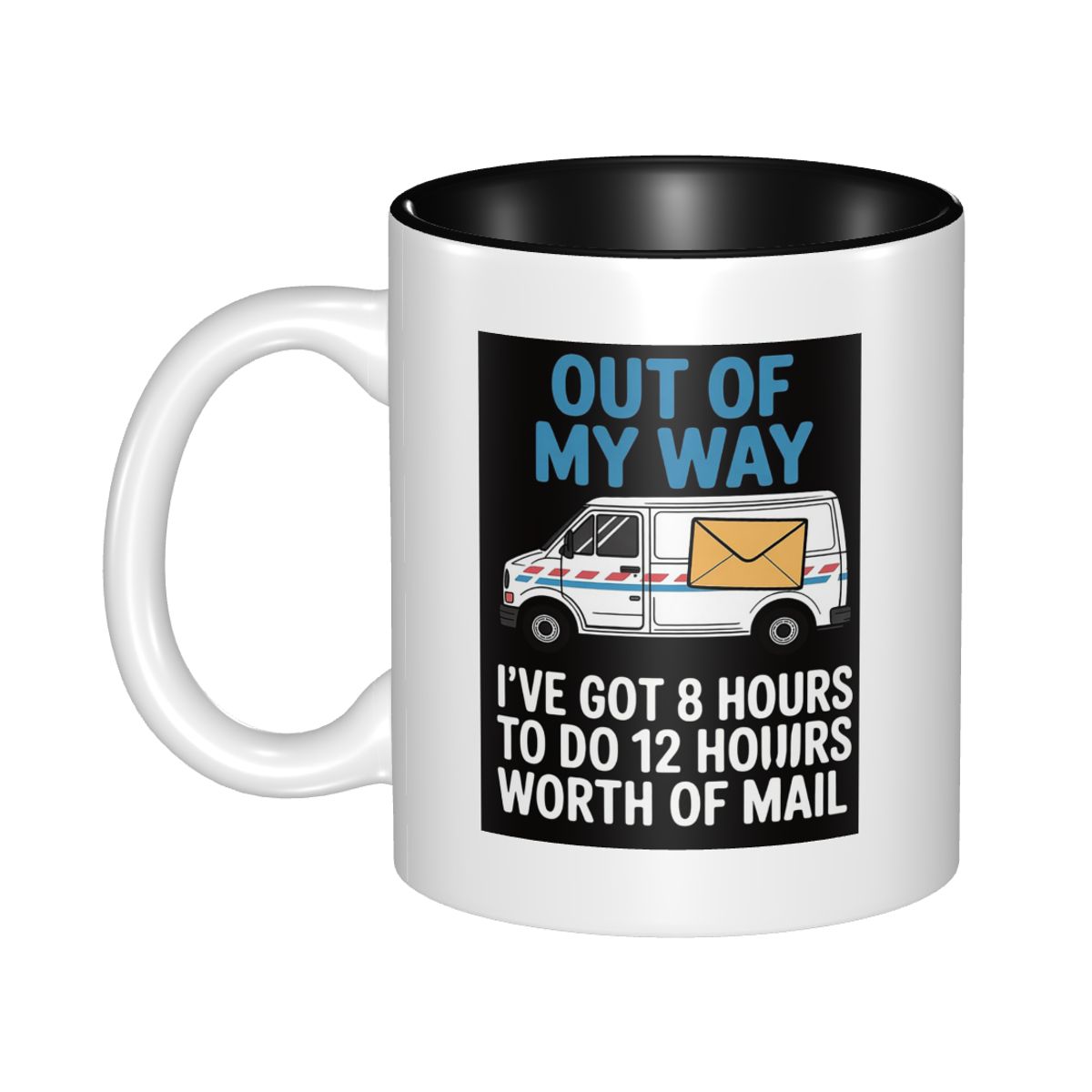 Mug en céramique pour livreur, - Coffee Tea Joke avis et prix