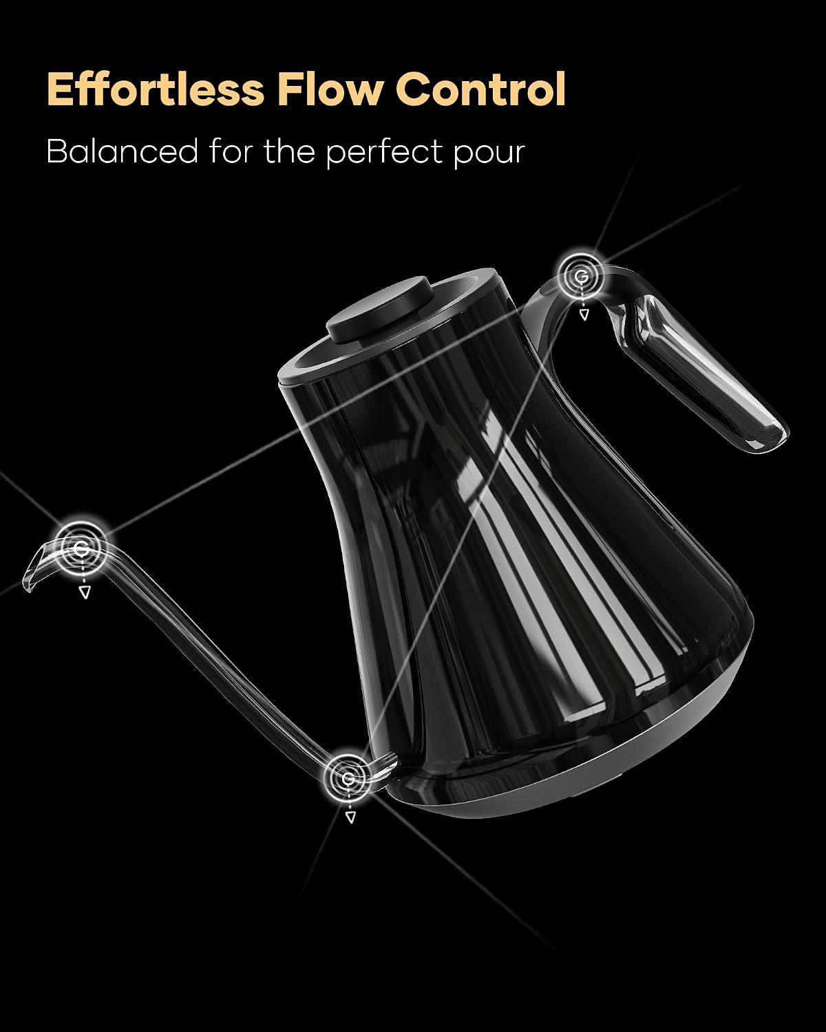 Bouilloire électrique à col de - Pour Over Kettle avis et prix