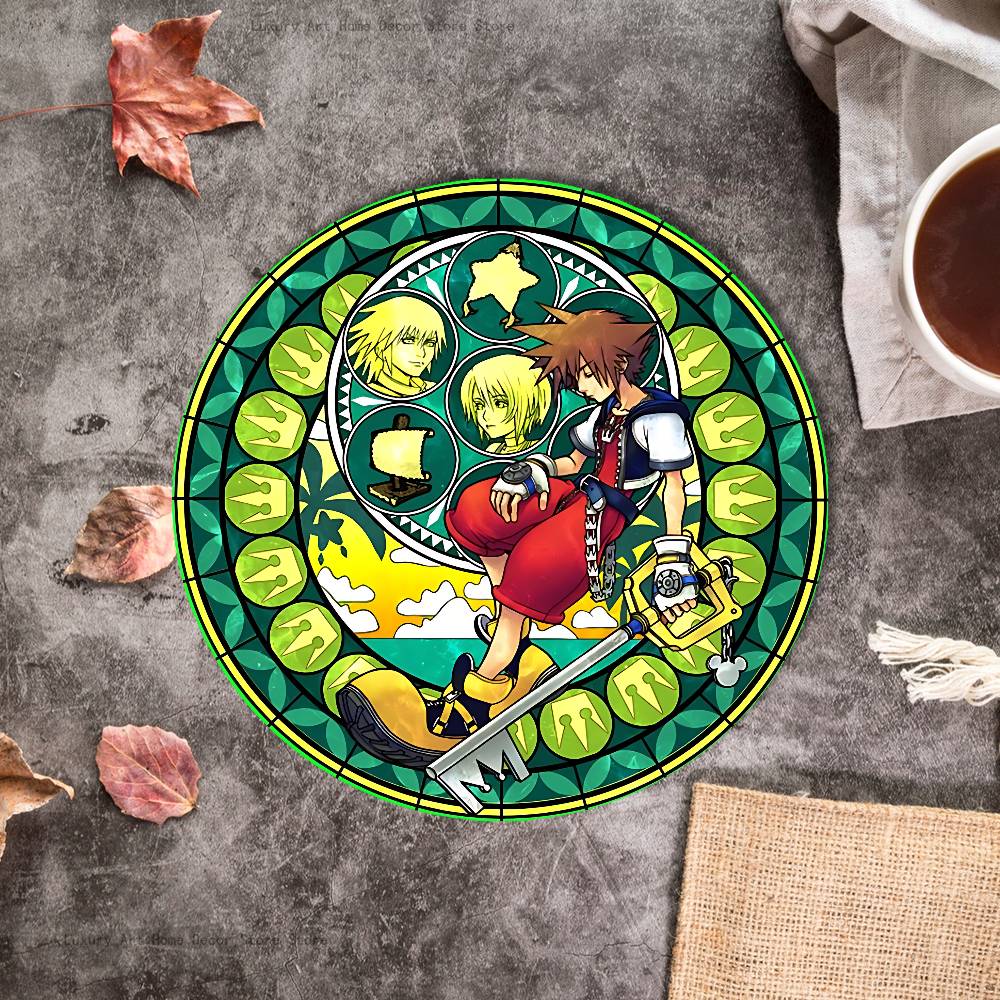 Sous-verres ronds en bois K-Ki - Coffee Tea Games avis et prix