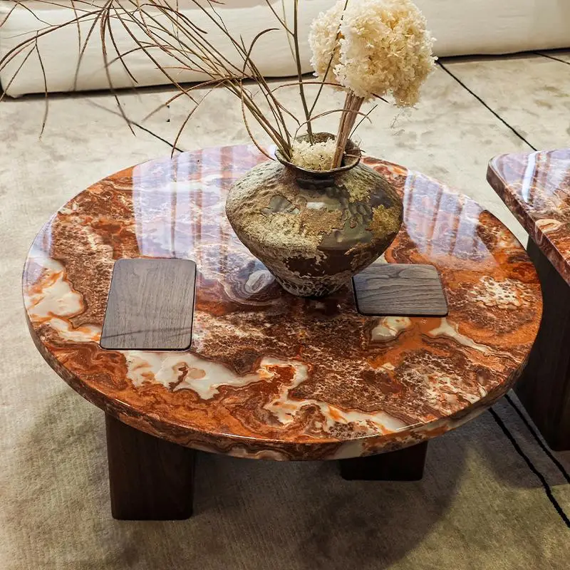 Table basse – Table à thé rond - Tea And Coffee Fusion avis et prix
