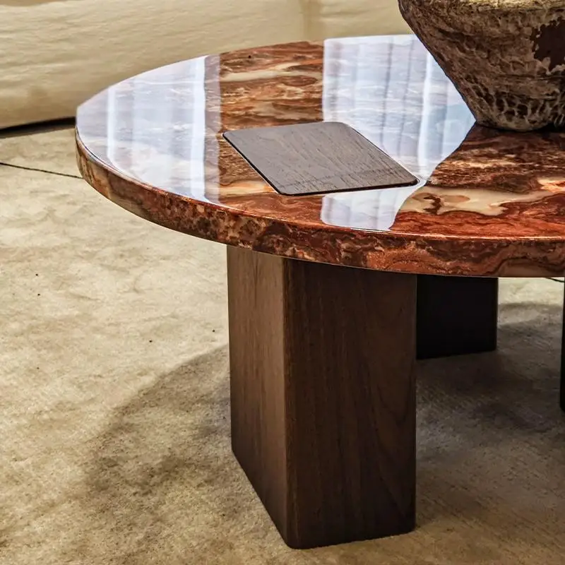 Table basse – Table à thé rond - Tea And Coffee Fusion avis et prix