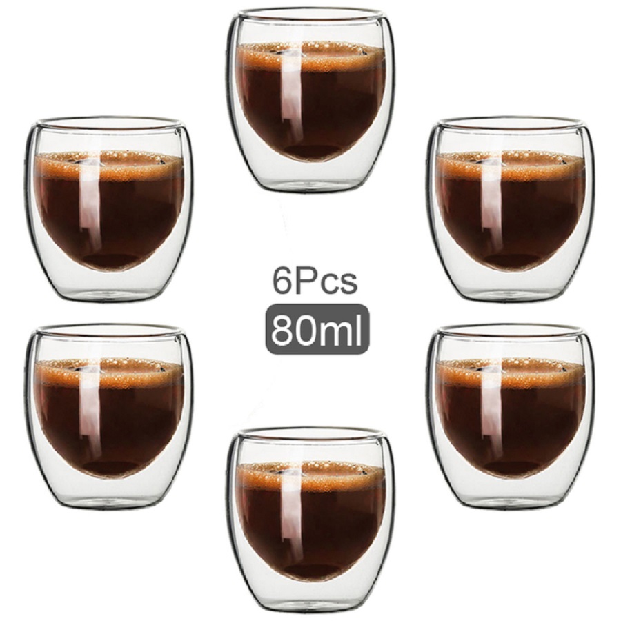 Tasses à café en verre à doubl - Coffee Tea Essentials avis et prix