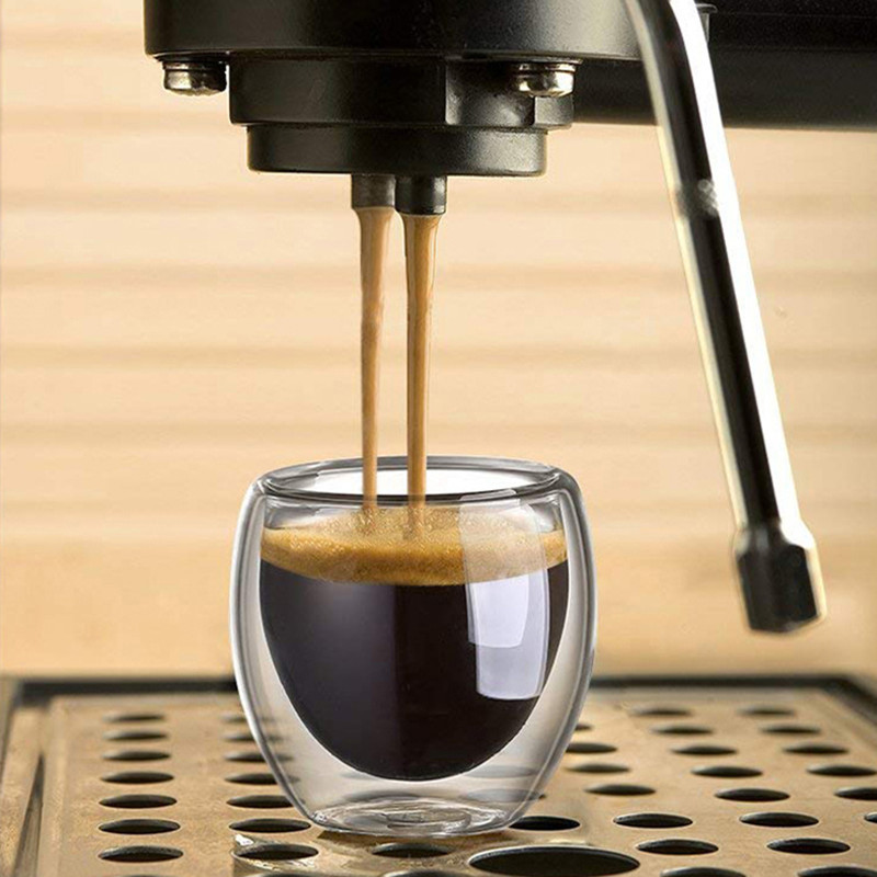 Tasses à café en verre à doubl - Coffee Tea Essentials avis et prix