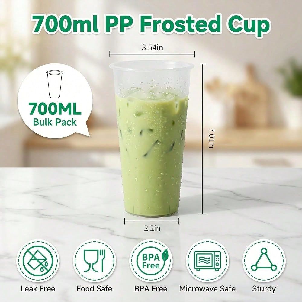 Gobelets en plastique dur givr - Coffee Tea Boba avis et prix