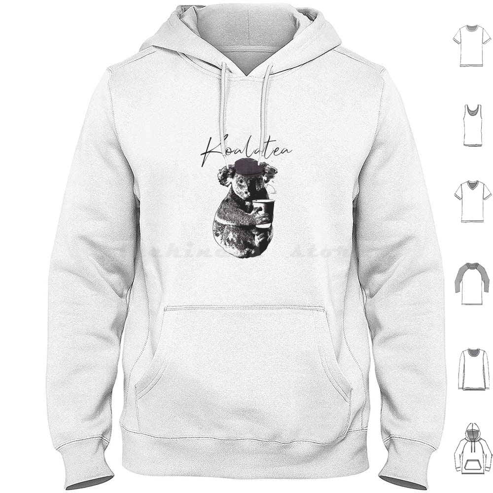 Koalatea Hoodie en coton à man - Coffee Tea Joke avis et prix