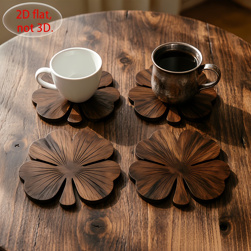 4 pièces de sous-verres plats  - Coffee Tea Games avis et prix