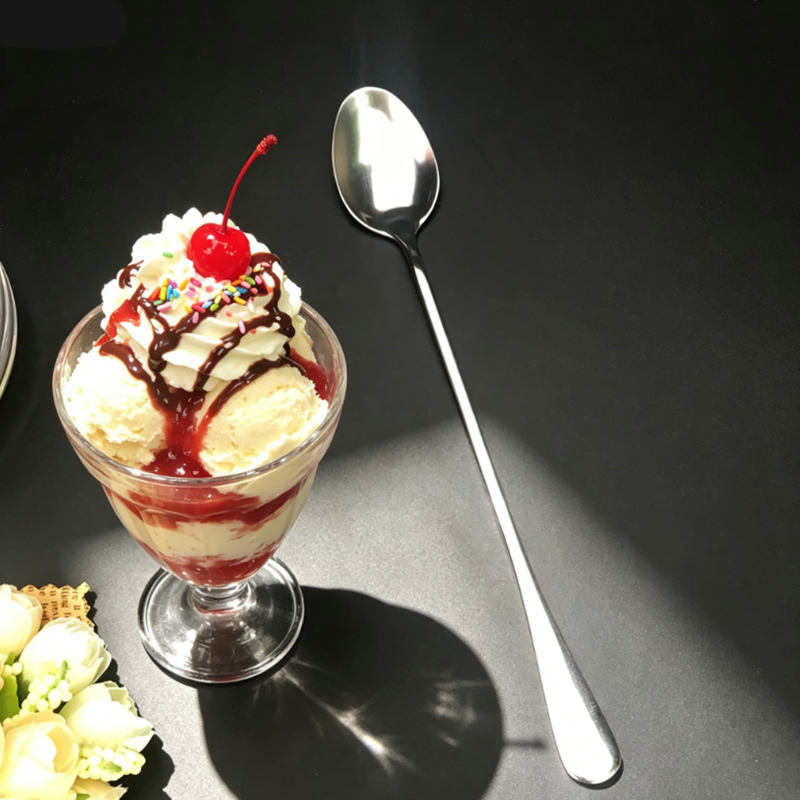 Cuillère à glace en acier inox - Coffee Tea Boba avis et prix